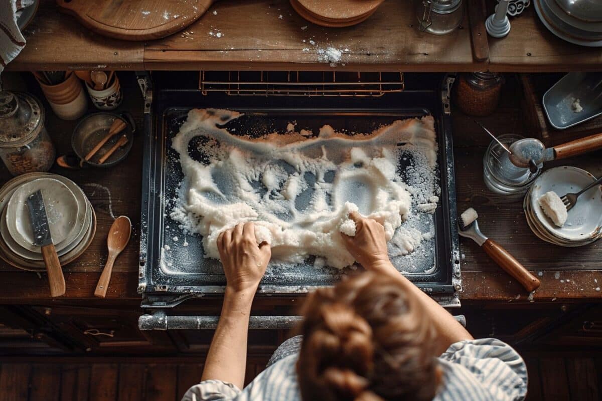 Comment nos grands-mères nettoient les plaques du four avec un produit économique