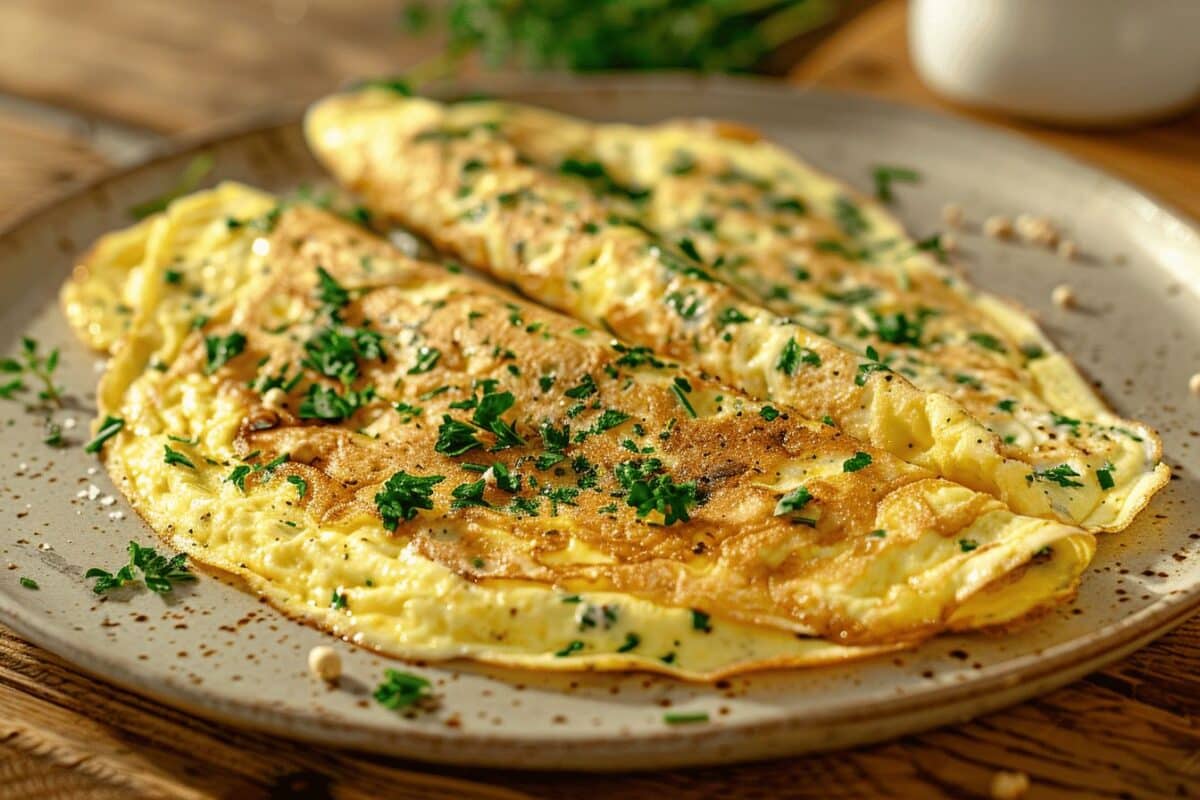Comment rendre votre omelette plus gonflée sans utiliser un fouet ni une fourchette