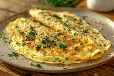 Comment rendre votre omelette plus gonflée sans utiliser un fouet ni une fourchette
