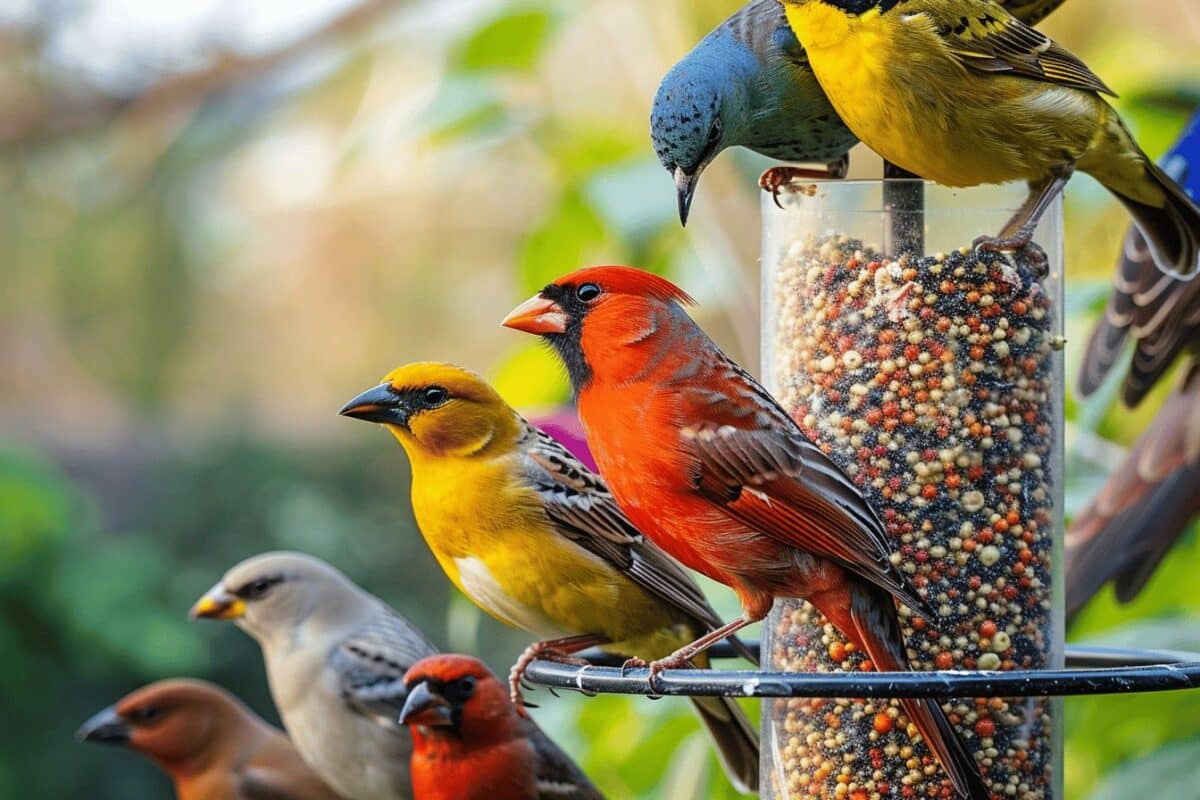 Les oiseaux à vos mangeoires : comprendre leur impact sur l’équilibre de votre jardin