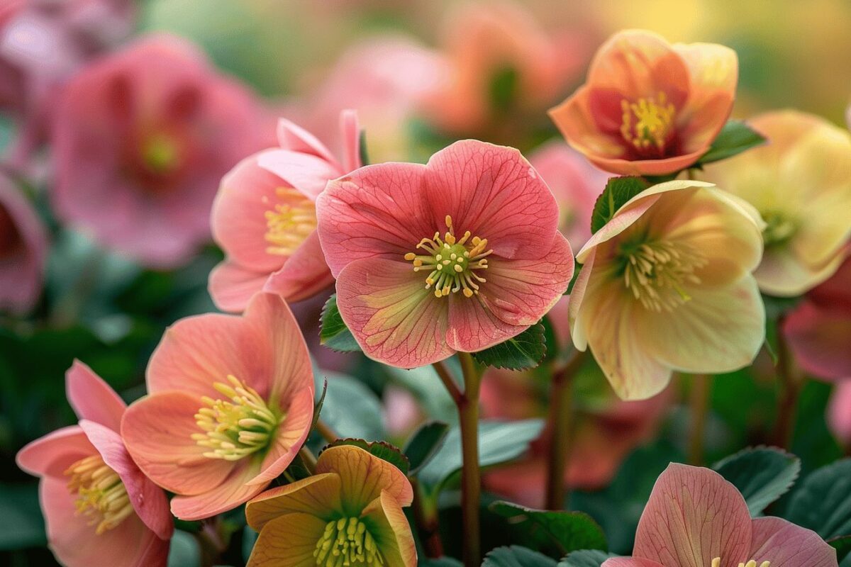 Préparez votre jardin pour accueillir les hellébores, ces étoiles de l’hiver qui illumineront vos parterres