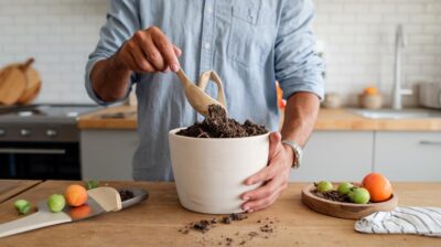 Attention à l'emplacement de votre bac à compost en cuisine : évitez ces erreurs courantes