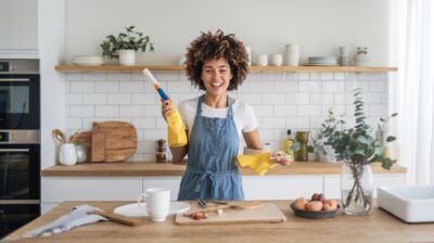 Vinaigre blanc ou ménager : votre guide complet pour un nettoyage de cuisine sans erreur